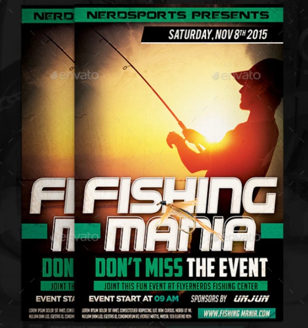 10+ Awesome Fishing Tournaments Flyers | Utemplates In Fishing Tournament Flyer Template
