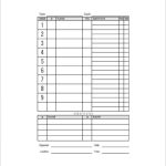 10+ Baseball Line Up Card Templates – Doc, Pdf | Free & Premium Templates Regarding Baseball Lineup Card Template