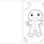 10 Best Printable Foldable Coloring Christmas Cards – Printablee Pertaining To Template For Cards To Print Free