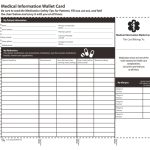 10 Best Printable Medication List Card – Printablee Pertaining To Med Cards Template