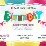 10 Birthday Invitation Cards For Ms Word Users | Excel Templates For Microsoft Word Birthday Card Template