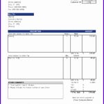 10 Consulting Invoice Template Excel – Excel Templates Pertaining To Software Consulting Invoice Template