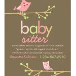 10 Cute Brochure Templates Free Images – Cute Daycare Flyer Template, School Flyer Templates For Regarding Babysitting Flyer Free Template