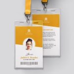 10+ Vertical Id Card Examples & Templates [Download Now]―Illustrator Pertaining To High School Id Card Template