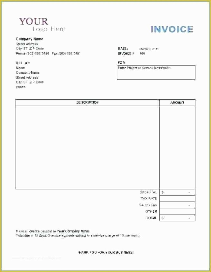 1099 Invoice Template Free Of 1099 Invoice Template | Heritagechristiancollege In 1099 Invoice Template
