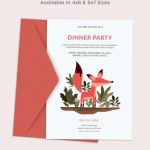 11+ Free Dinner Invitation Templates – Word (Doc) | Psd | Indesign | Apple Pages | Publisher Inside Free Dinner Invitation Templates For Word