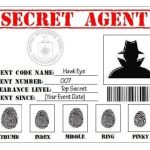 11+ Spy Id Card Template | Netwise Template Regarding Spy Id Card Template