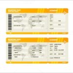 113+ Ticket Templates – Word, Excel, Pdf, Psd, Eps | Free & Premium Templates With Regard To Plane Ticket Template Word