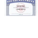 12 Real &amp; Fake Social Security Card Templates (Free) within Fake Social Security Card Template Download