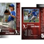 14 Baseball Card Psd Template Images – Photoshop Templates Sports Trading Cards, Free Baseball For Baseball Card Template Psd