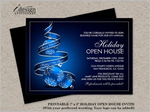 14+ Open House Invitation Templates – Free Psd, Vector Eps, Ai, Format Download | Free & Premium Within Business Open House Invitation Templates Free