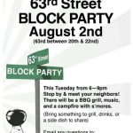 14 Visiting Block Party Template Flyer For Ms Word With Block Party Template Flyer - Cards throughout Block Party Flyer Template