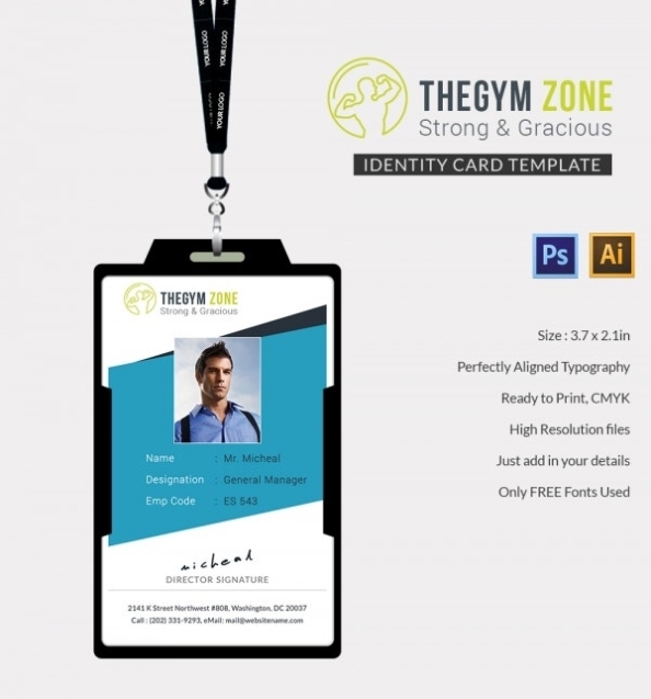 15+ Gym Templates &amp; Designs - Psd, Eps, Ai Format Download | Free &amp; Premium Templates throughout Gym Membership Card Template