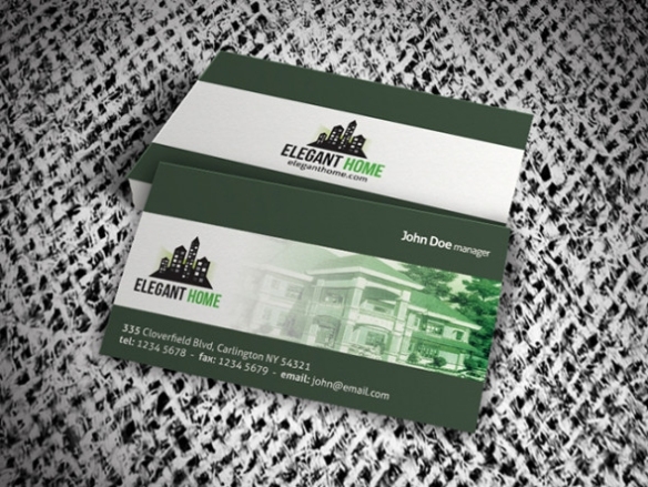 15 Outstanding Free Real Estate Business Card Templates – Show Wp Inside Real Estate Business Cards Templates Free