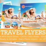 15+ Travel & Tourism Flyer Psd Templates – Graphic Cloud Inside Vacation Flyer Template