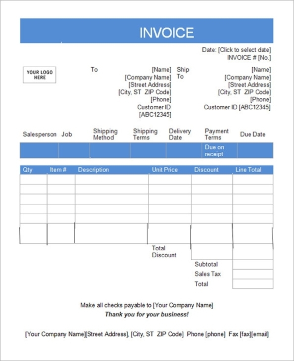 16 Customisable Tax Invoice Templates To Download Free | Sample Templates Intended For Sample Tax Invoice Template Australia