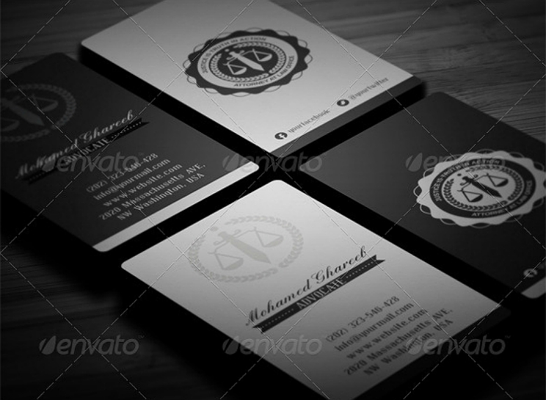 16+ Lawyers Business Card Templates – Psd, Ms Word | Design Trends – Premium Psd, Vector Downloads Throughout Lawyer Business Cards Templates