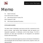 16+ Professional Memo Templates – Sample Word, Google Docs Format In Business Rules Template Word