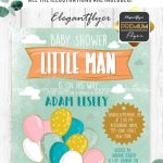 17+ Free Baby Shower Invitation Templates In Psd For Girls And Boys & Premium Version! | By Throughout Baby Shower Flyer Templates Free