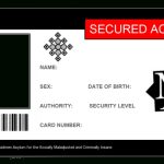 17 Id Badge Template Images – Id Badge Template Microsoft, Free Employee Id Badge Template And With Spy Id Card Template