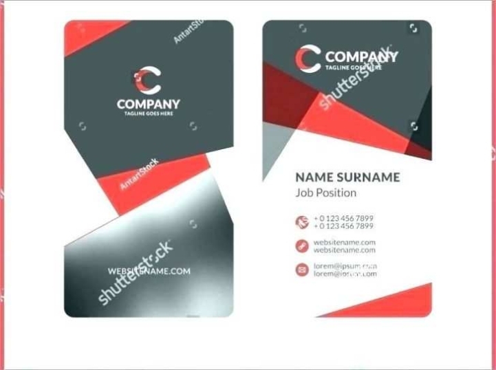 [18+] Double Sided Business Card Template Word Free For 2 Sided Business Card Template Word