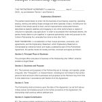 20+ Agreement Templates And Examples – Pdf | Examples Pertaining To Business Contract Template For Partnership
