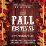 20+ Autumn Flyer Templates &amp; Designs - Psd, Ai Format - Templatefor throughout Fall Festival Flyer Templates Free