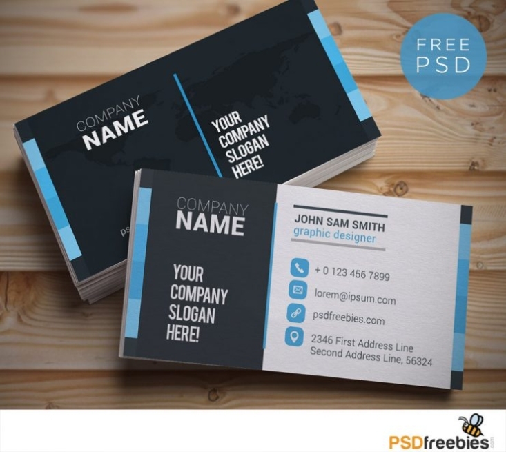 20+ Free Business Card Templates Psd – Download Psd Intended For Template For Calling Card