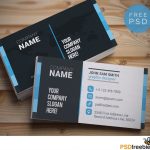 20+ Free Business Card Templates Psd – Download Psd Pertaining To Psd Name Card Template