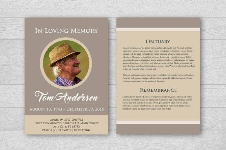 20+ Memorial Card Designs & Templates – Psd, Ai, Indesign | Free & Premium Templates Intended For Remembrance Cards Template Free