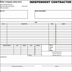 21+ Independent Contractor Invoice Template | Doctemplates Regarding Contractor Invoices Templates