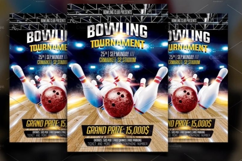 22+ Free Bowling Flyer Template Psd Download – Graphic Cloud With Regard To Bowling Flyers Templates Free