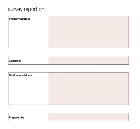 24+ Blank Survey Templates - Pdf, Word, Excel | Free & Premium Templates With Questionnaire Design Template Word