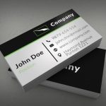 25 Free Business Cards Psd Templates – Print Ready Design – Idevie With Calling Card Free Template