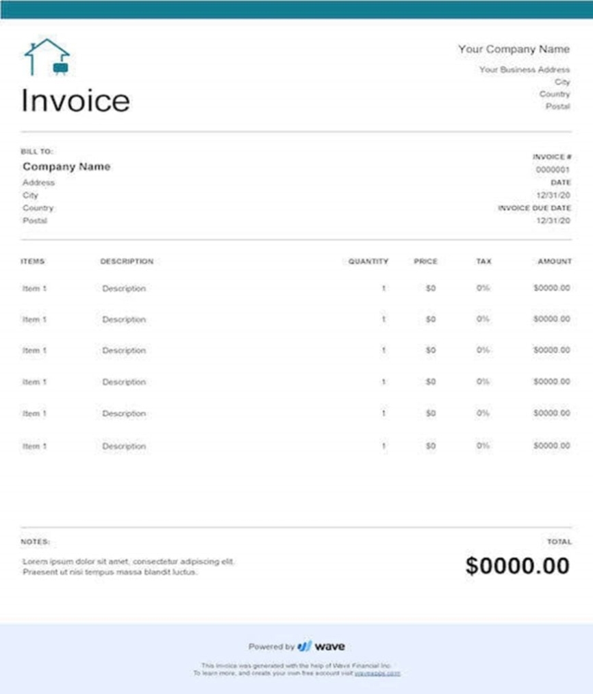 25 Plus Best Free Invoice Templates For Google Docs - The Good Men Project in Google Doc Invoice Template