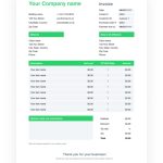 25 Plus Best Free Invoice Templates For Google Docs - The Good Men Project within Simple Invoice Template Google Docs