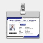 25+ Student Id Card Templates I Free & Premium Templates For College Id Card Template Psd