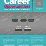26+ Job Flyer Designs & Templates | Free & Premium Templates For Career Flyer Template