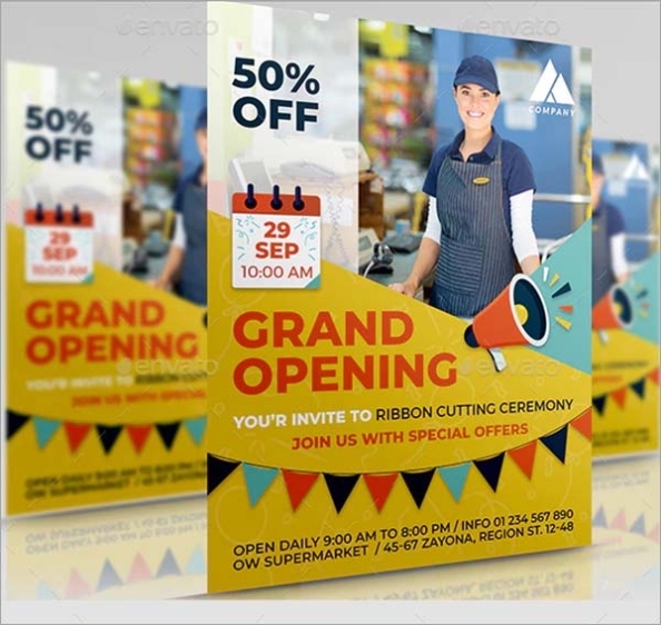 27+ Free Grand Opening Flyer Templates – Free Photoshop Ai Downloads In Now Open Flyer Template