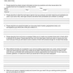 30+ Questionnaire Templates And Designs In Microsoft Word | Hloom Intended For Business Plan Questionnaire Template