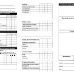 30+ Real & Fake Report Card Templates [Homeschool, High School] With High School Student Report Card Template