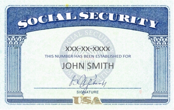 3,079 Best Social Security Card Template Images, Stock Photos & Vectors Inside Editable Social Security Card Template