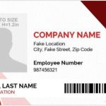 31 Format Id Card Template For Word Layouts For Id Card Template For With Id Badge Template Word