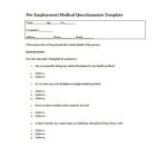 33 Free Questionnaire Templates (Word) – Free Template Downloads In Questionnaire Design Template Word