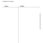 33 [Pdf] T Chart Free Printable Printable Download Docx Zip Throughout T Chart Template For Word