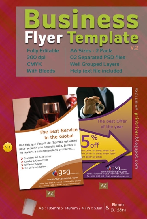 35 Attractive Free Flyer Templates And Designs For Inspiration - Creative Cancreative Can Pertaining To Free Online Flyer Design Template