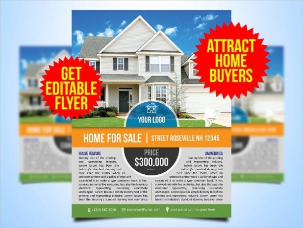 35+ Free Beautiful Real Estate Flyer Templates - Ai, Word, Pages | Free & Premium Templates With Regard To Real Estate Flyer Template Word
