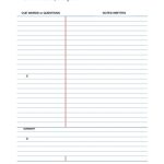 37 Cornell Notes Templates & Examples [Word, Excel, Pdf] ᐅ Inside Cornell Note Template Word
