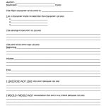 3Rd Grade Fiction Book Report Form Printable Pdf Download regarding Character Report Card Template