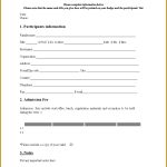 4 Participant Registration Form Template | Fabtemplatez Intended For Registration Form Template Word Free